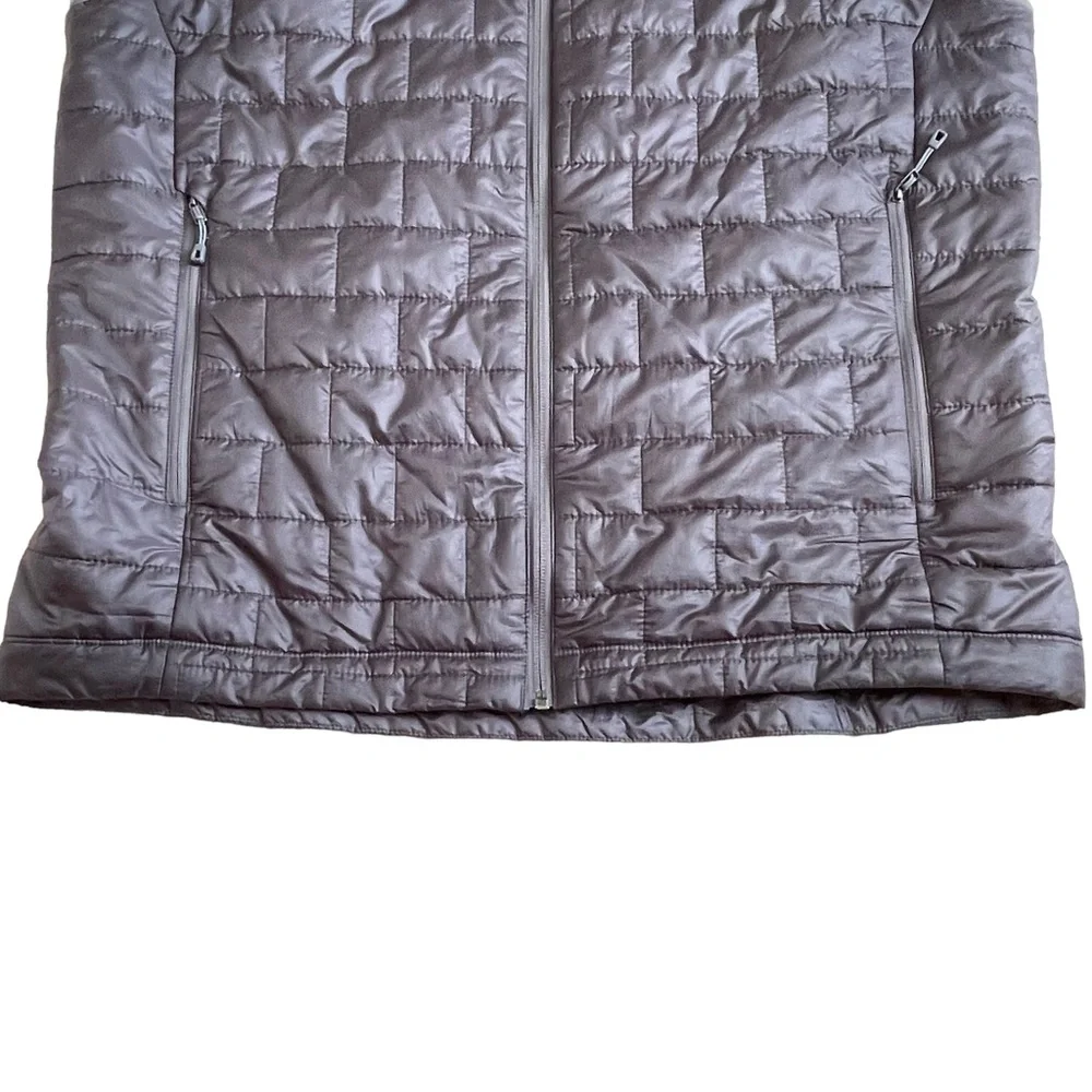 Patagonia Men’s Nano Puffer Vest Jacket Size L Forge Grey Lightweight Full Zip - Picture 6 of 11